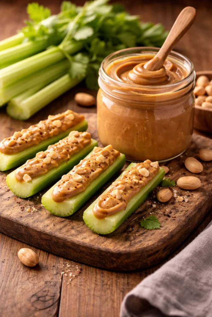 셀러리와땅콩버터