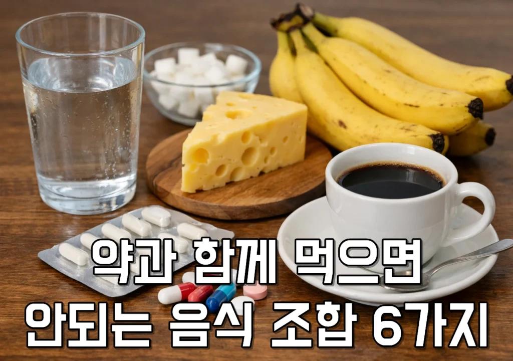 약과-함께-먹으면-안되는-음식-조합