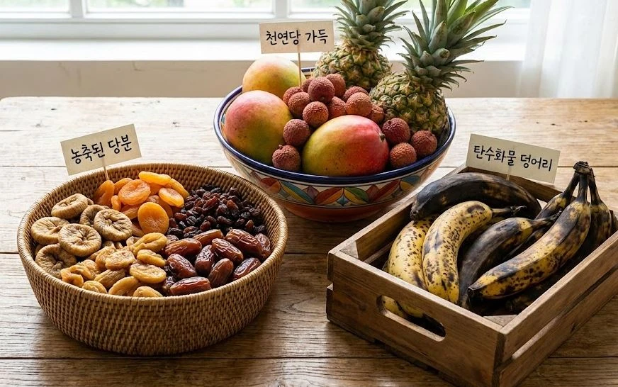 당뇨환자-비추천-과일