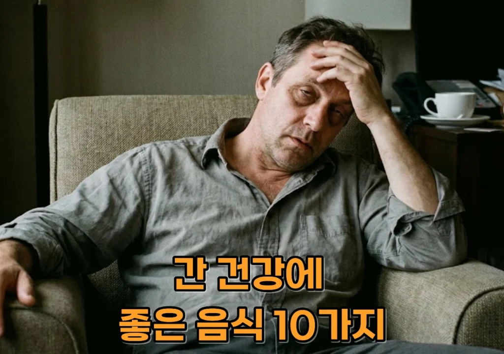 간-건강-피로해져서-힘들어하는-중년