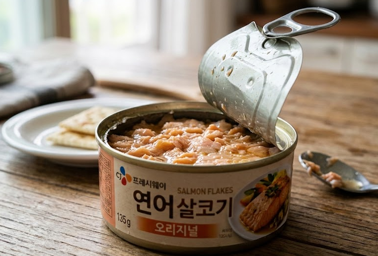 통조림연어
