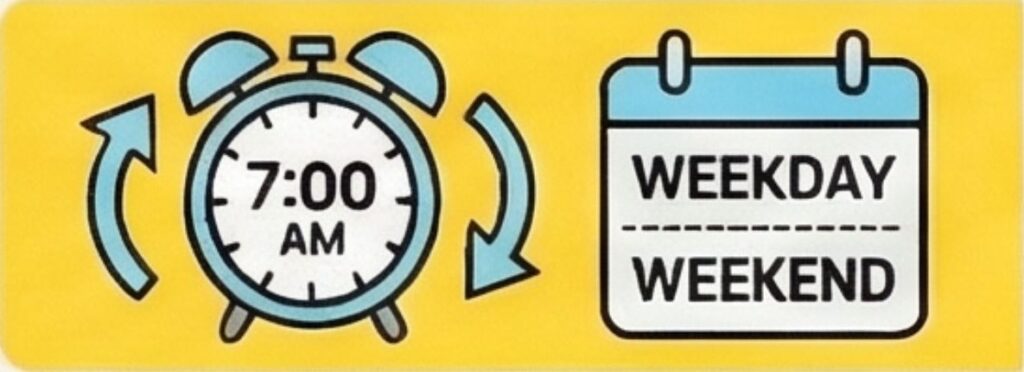 꾸준한-기상시간