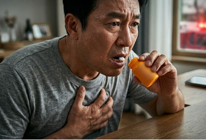 심장마비-전조증상-아스피린