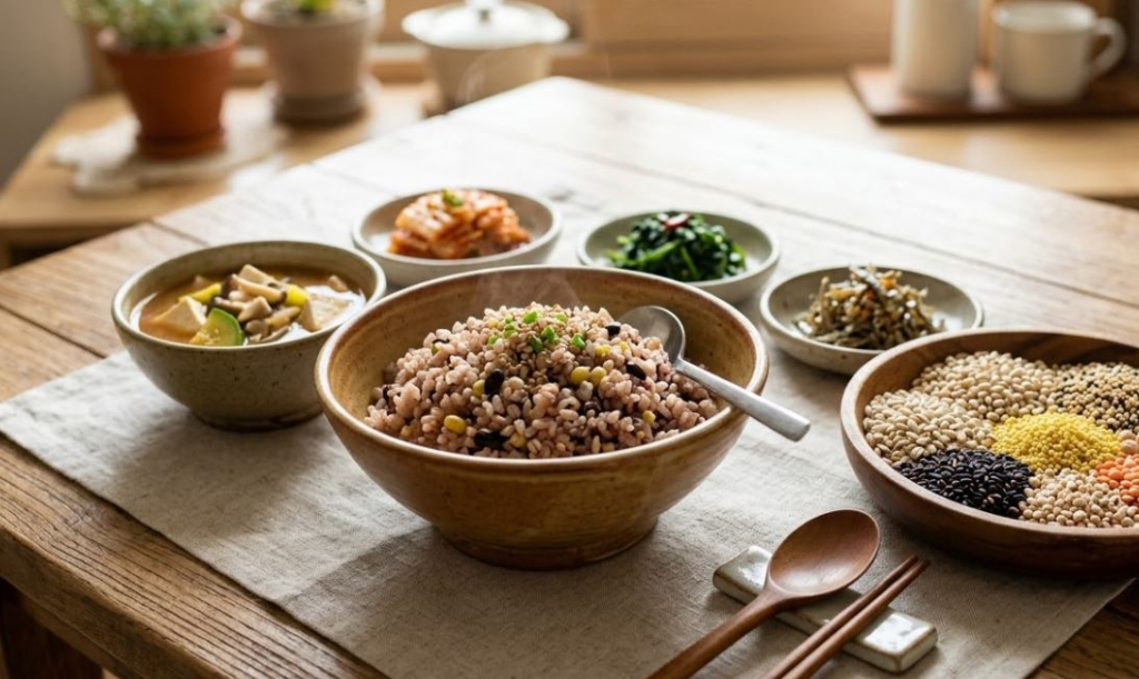 통곡물-밥-대장암-위험-예방