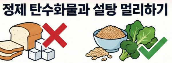 정제-탄수화물-멀리